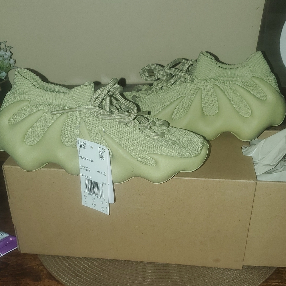 Adidas YEEZY 450 Knit Sneakers Color RESIN!